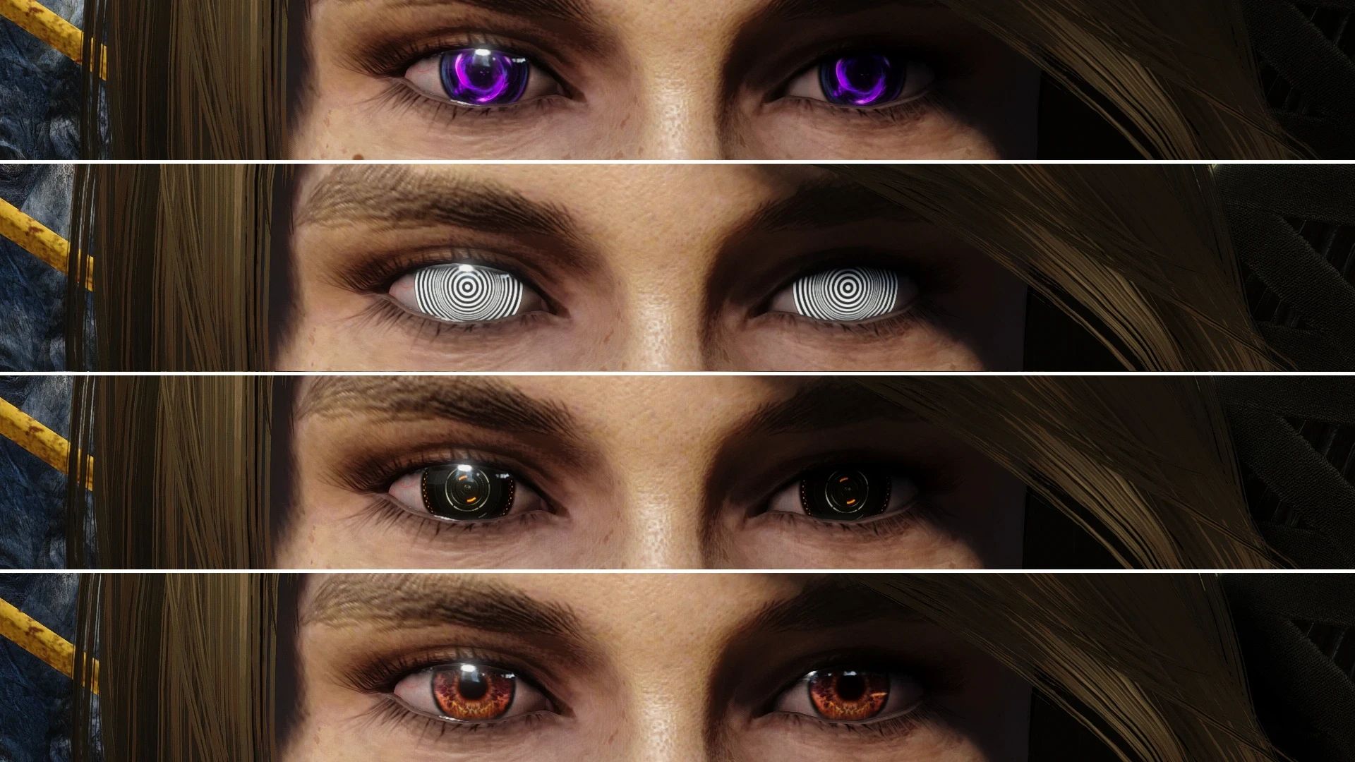 Eyes of the Universe - Standalone Eyes mod for The Elder Scrolls V: Skyrim Special Edition