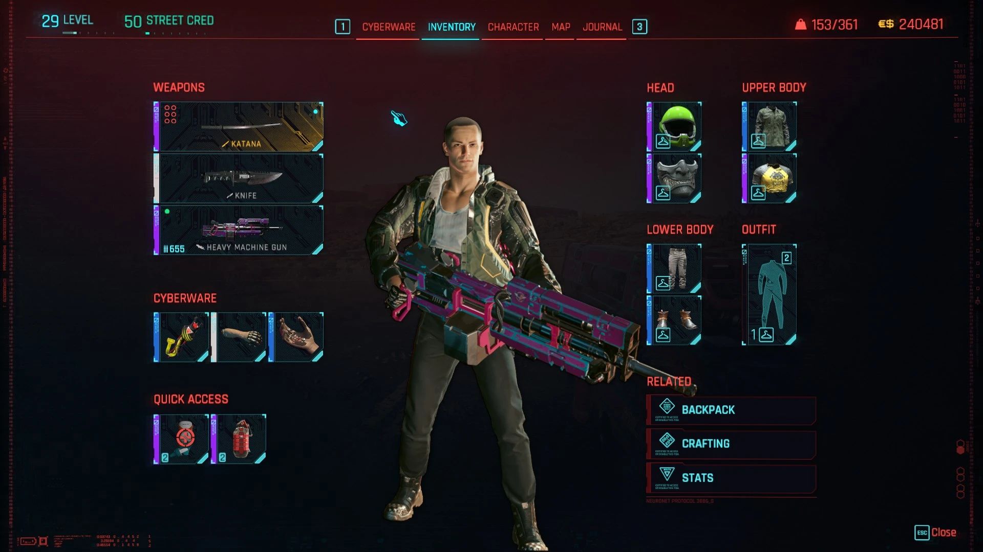 Better HMGs - Heavy Machine Guns mod for Cyberpunk 2077