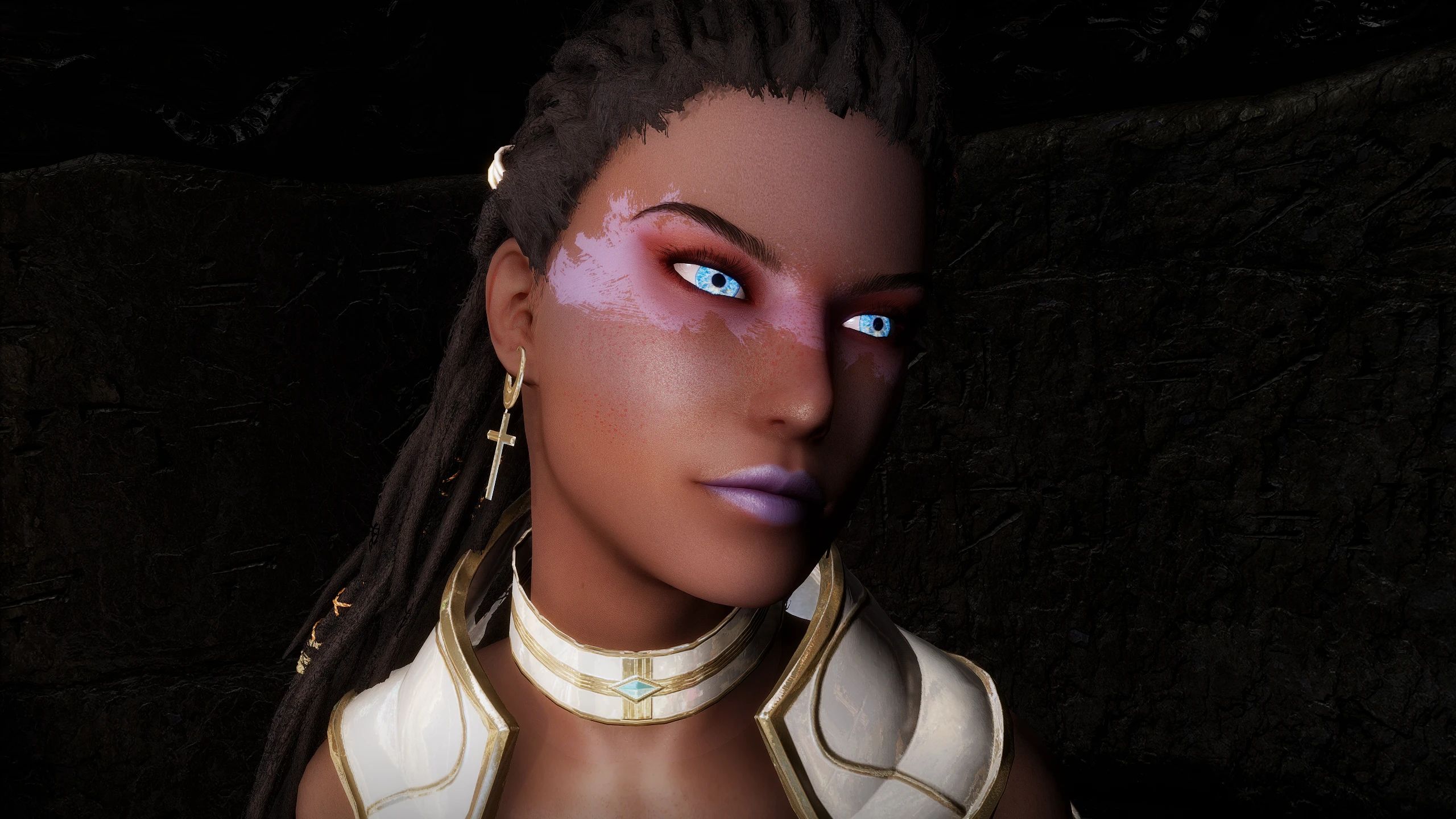 Hyperspace Prism Eyes - Standalone Eyes mod for The Elder Scrolls V: Skyrim Special Edition