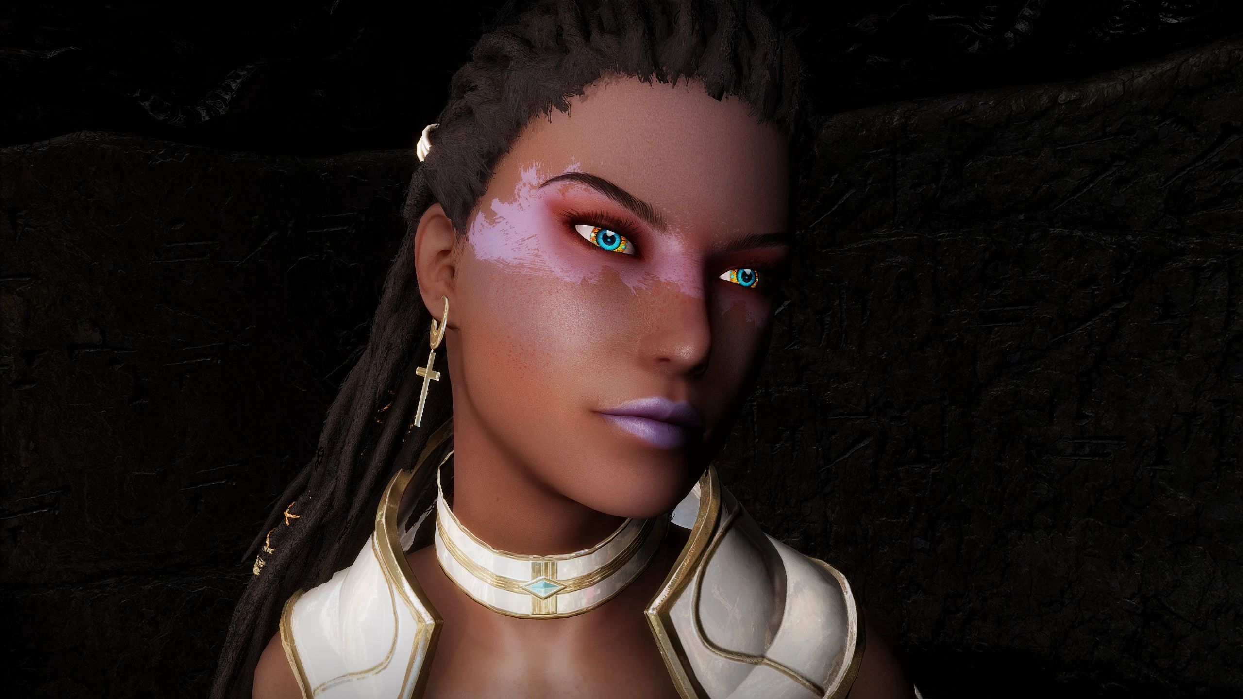 Hyperspace Prism Eyes - Standalone Eyes mod for The Elder Scrolls V: Skyrim Special Edition