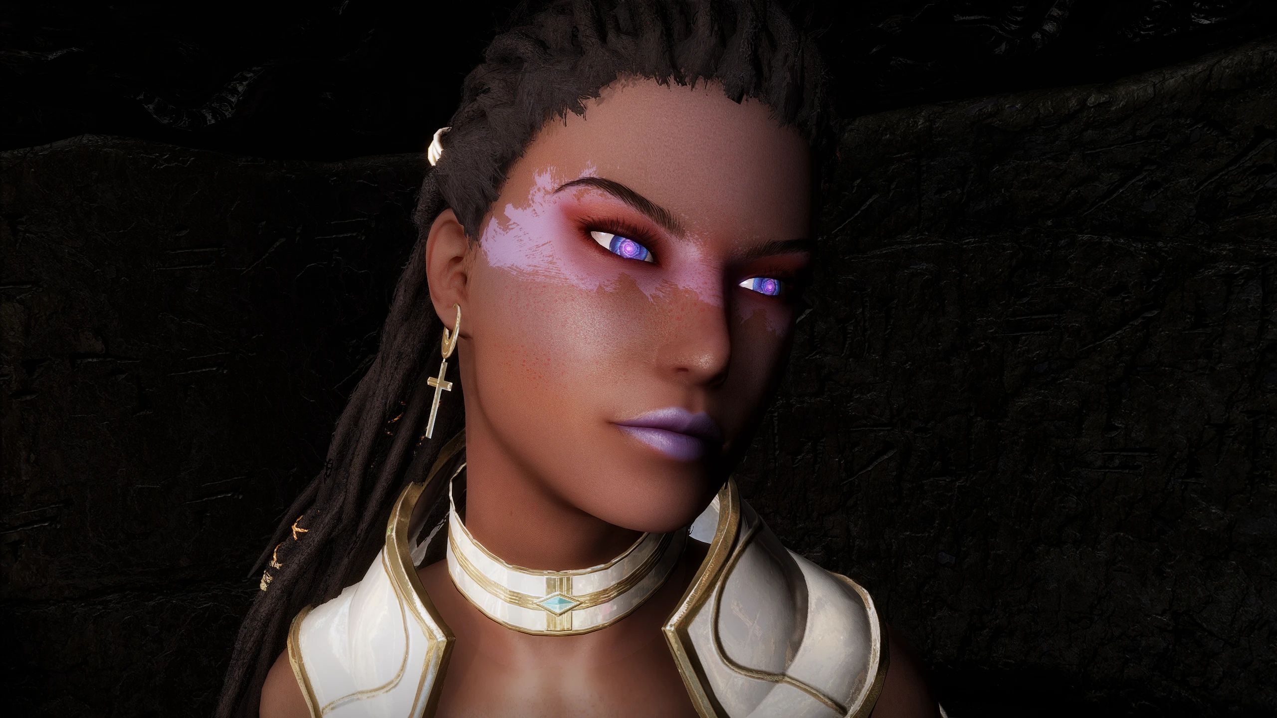 Hyperspace Prism Eyes - Standalone Eyes mod for The Elder Scrolls V: Skyrim Special Edition