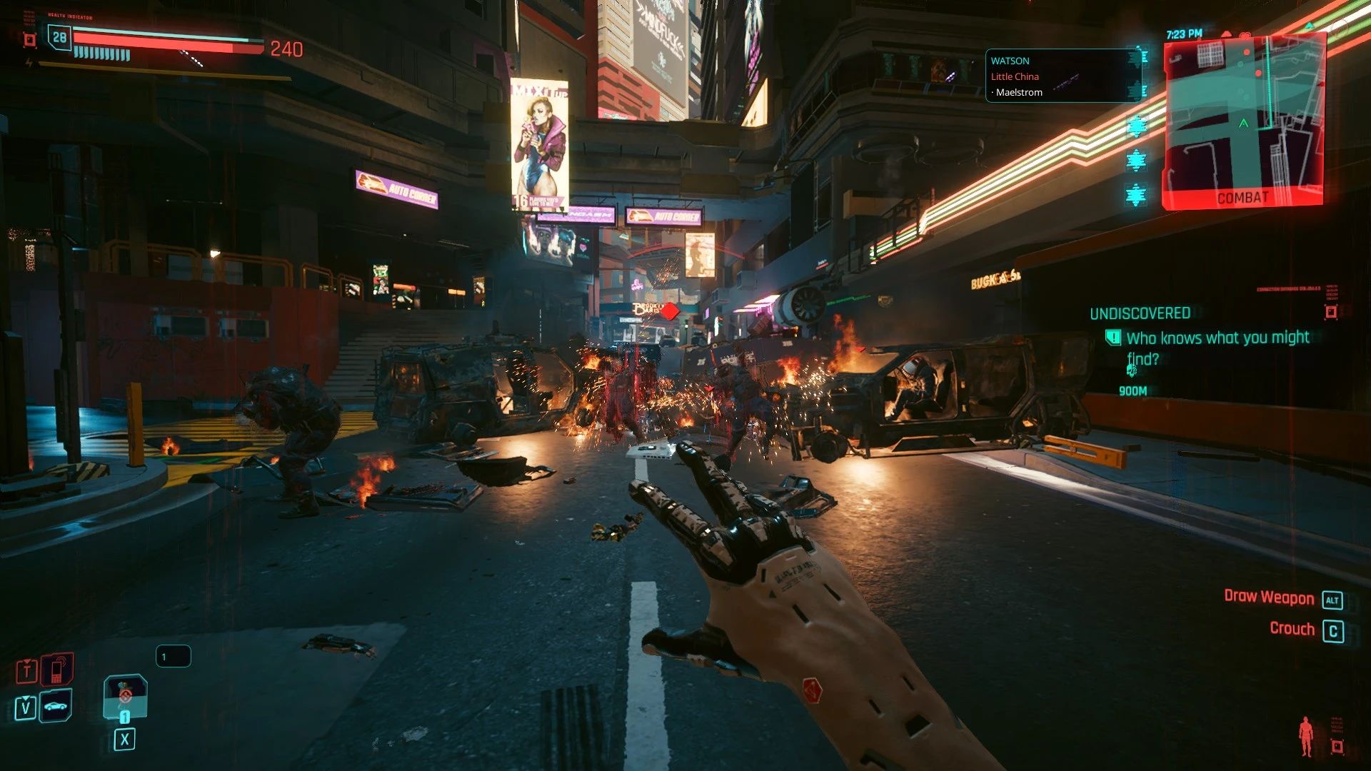 Custom Blackwall quickhacks mod for Cyberpunk 2077