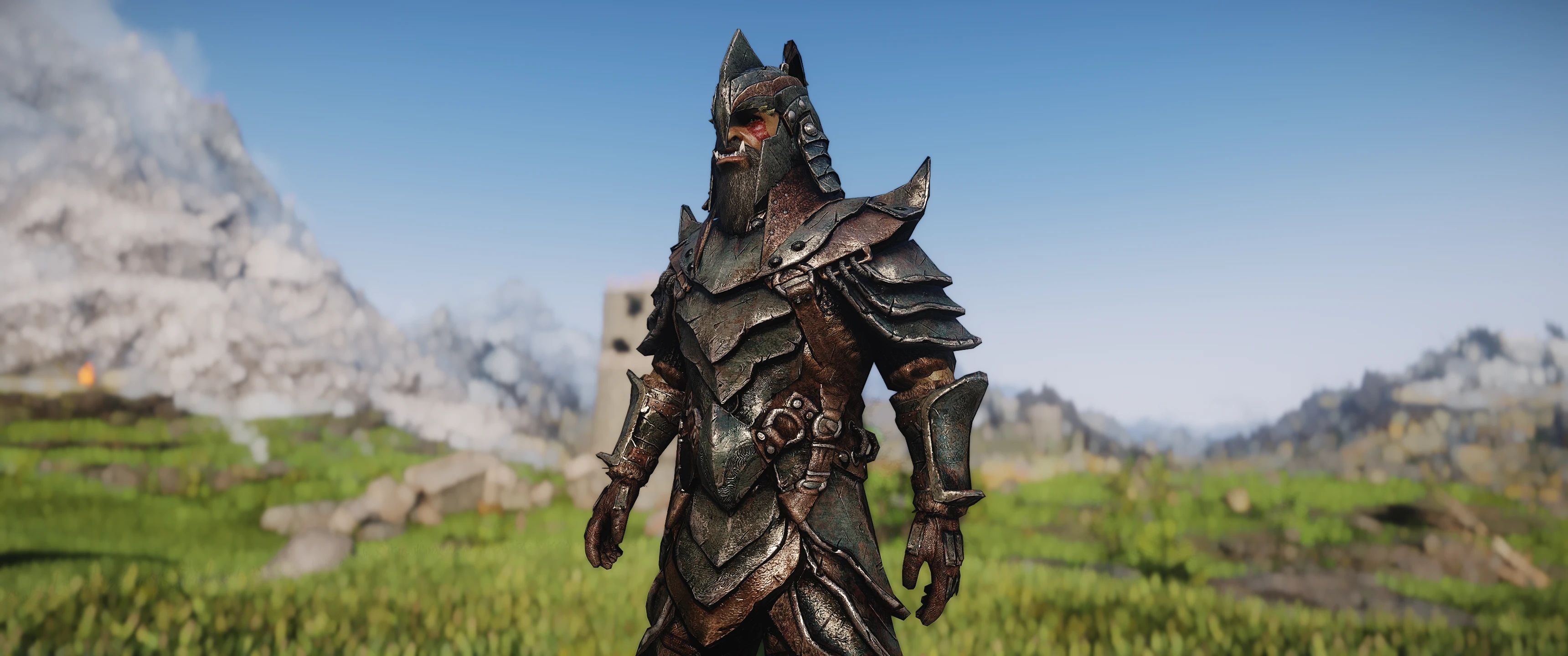 Orcish Armor and Weapon - Environment Mapped mod for The Elder Scrolls V: Skyrim Special Edition