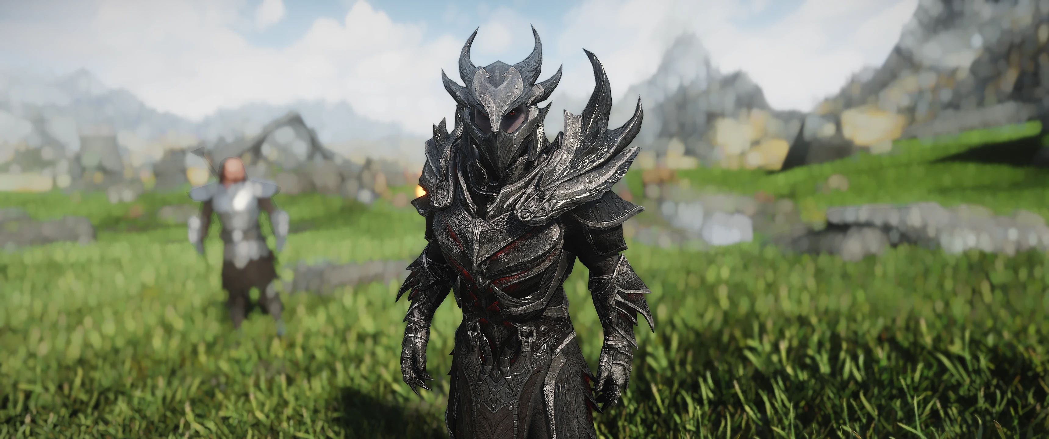 Daedric Armor and Weapon - Multilayer Parallaxed mod for The Elder Scrolls V: Skyrim Special Edition