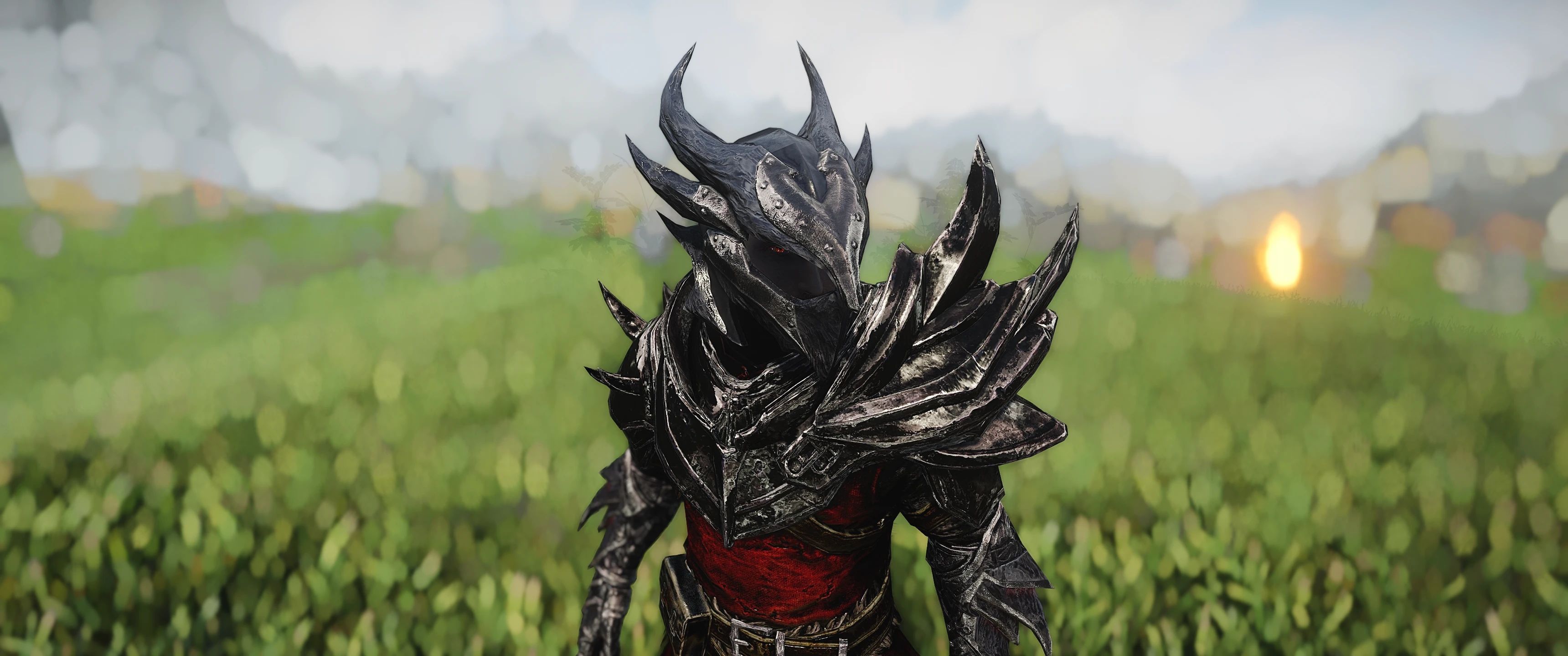 Daedric Armor and Weapon - Multilayer Parallaxed mod for The Elder Scrolls V: Skyrim Special Edition
