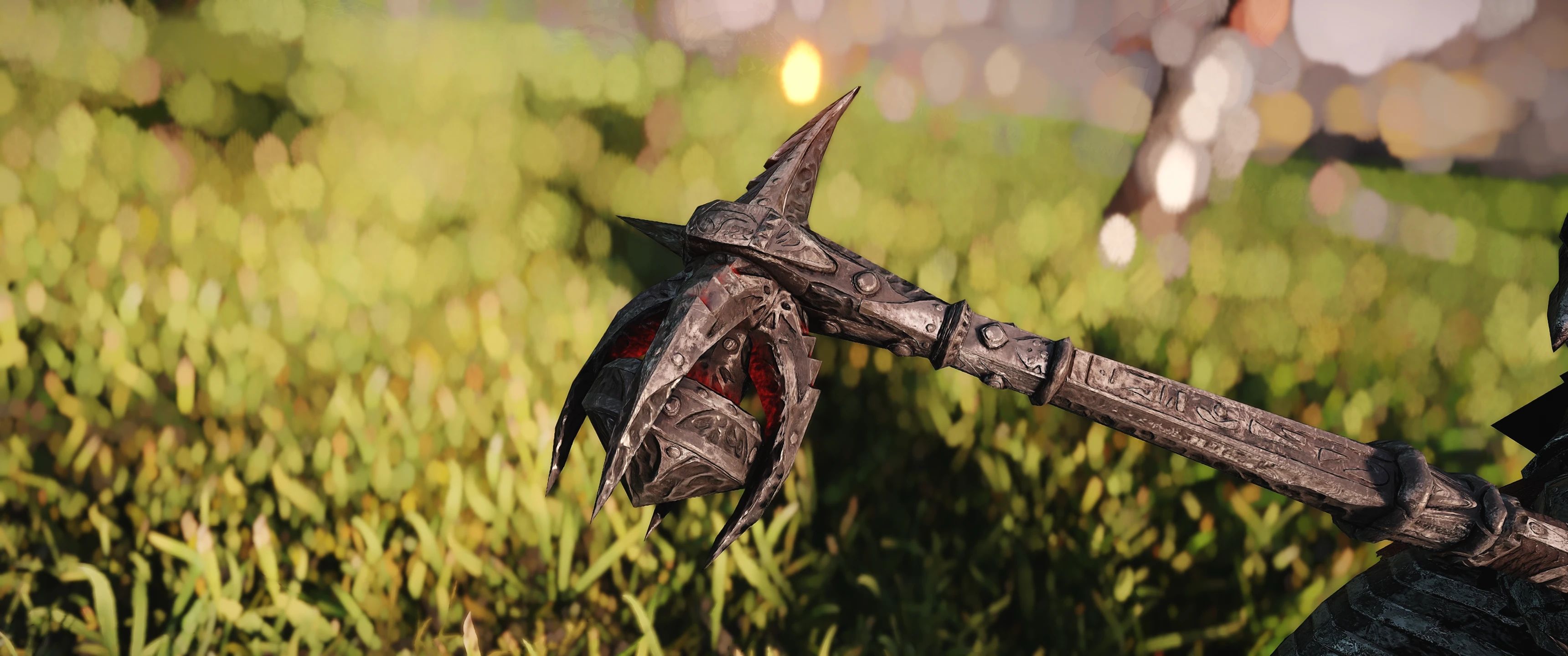 Daedric Armor and Weapon - Multilayer Parallaxed mod for The Elder Scrolls V: Skyrim Special Edition