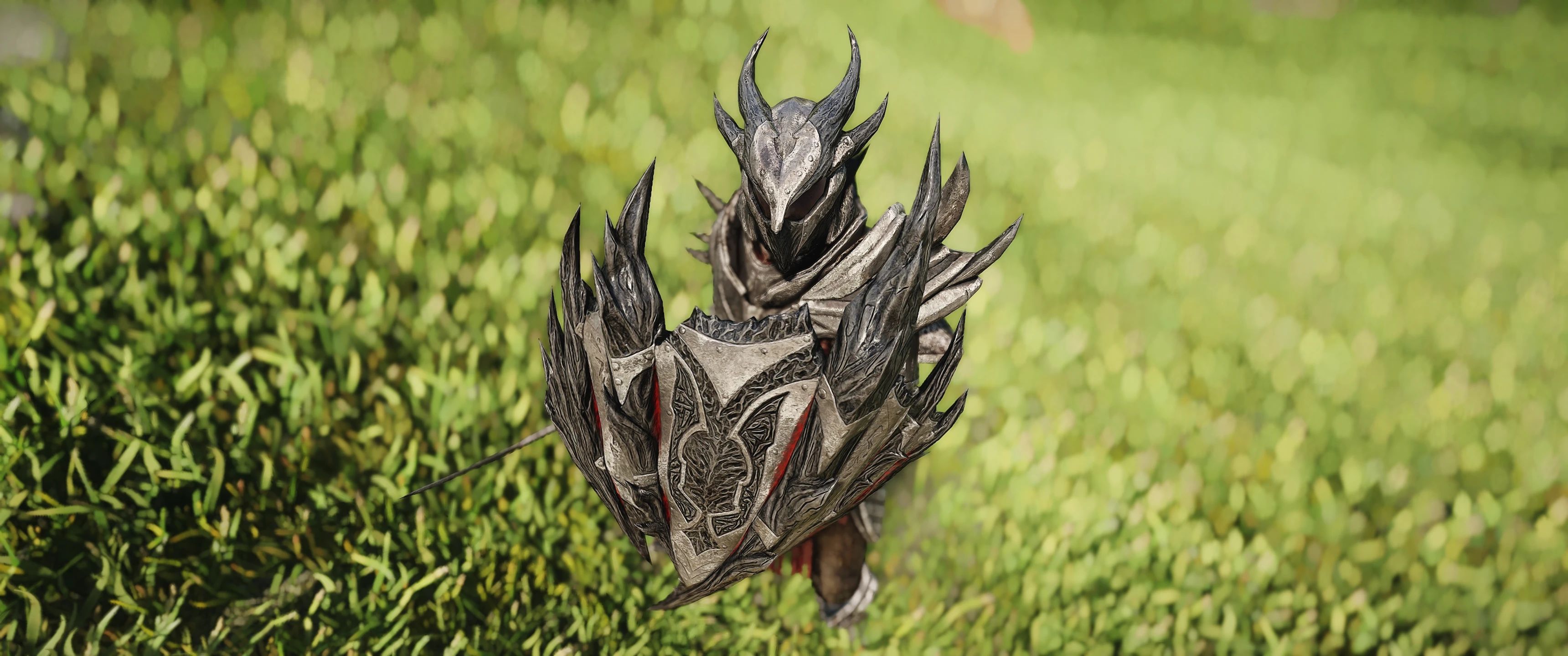 Daedric Armor and Weapon - Multilayer Parallaxed mod for The Elder Scrolls V: Skyrim Special Edition