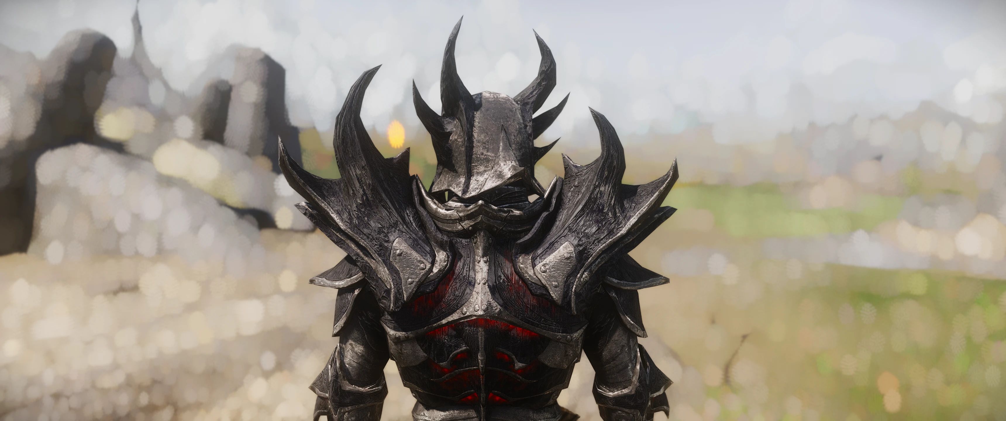 Daedric Armor and Weapon - Multilayer Parallaxed mod for The Elder Scrolls V: Skyrim Special Edition