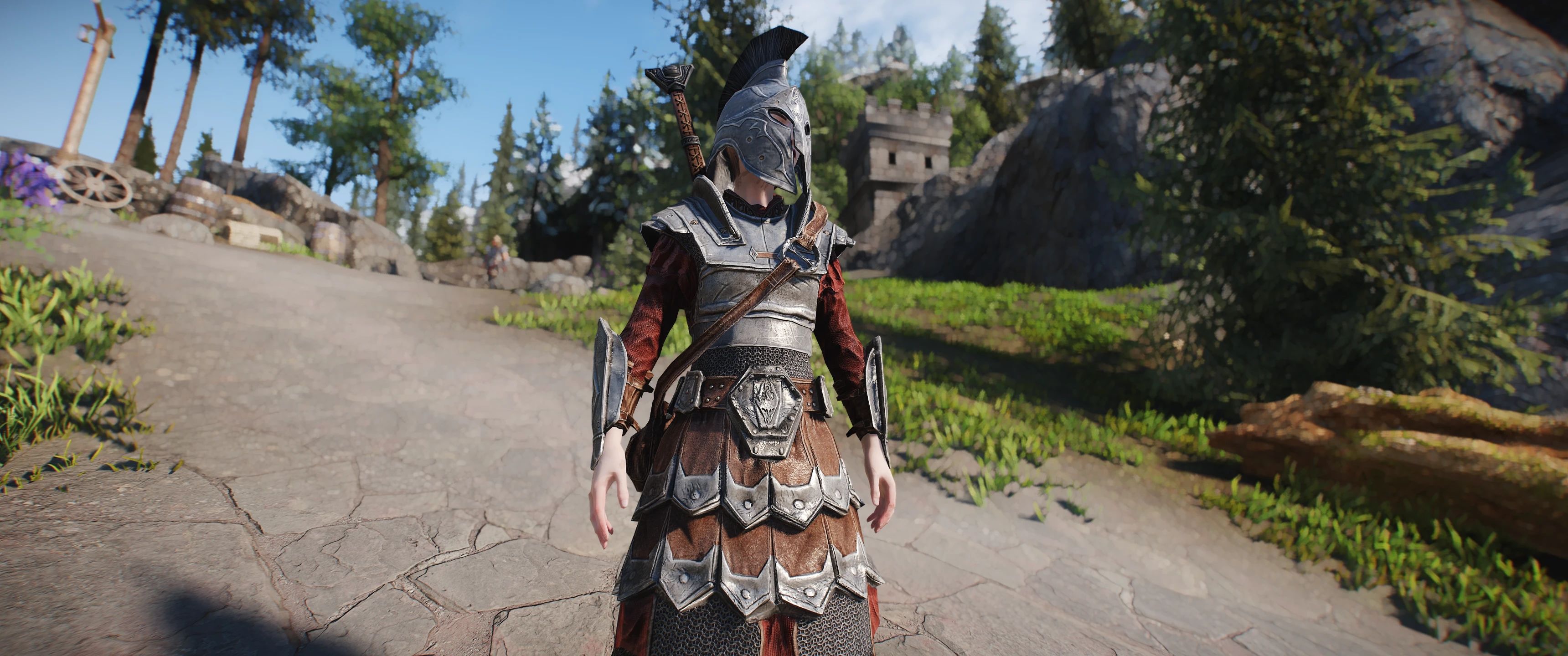 Practical Female Armor - Imperial Sleeved mod for The Elder Scrolls V: Skyrim Special Edition