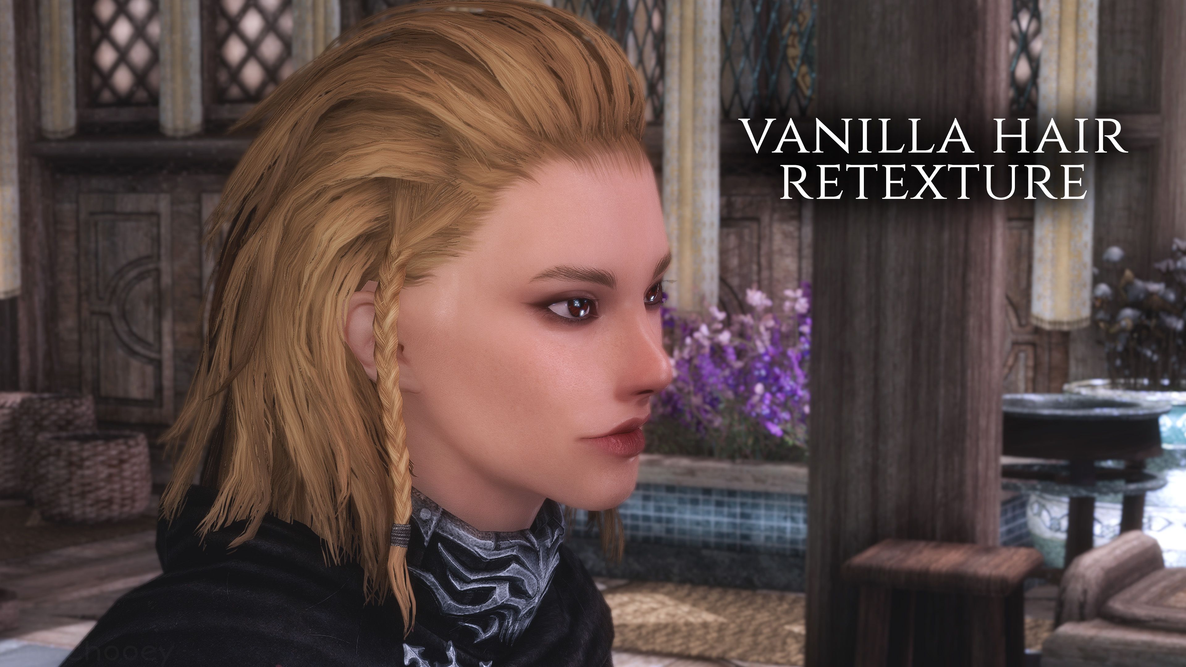 Chooey's KS Hairdos and Vanilla Hair Retexture mod for The Elder Scrolls V: Skyrim Special Edition