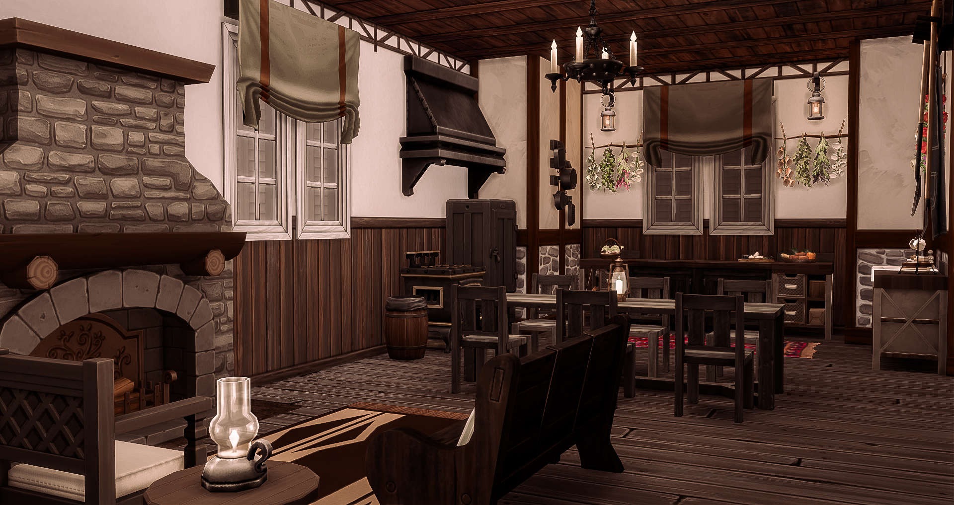 Medieval Farm (GGM Exclusive) mod for The Sims 4 