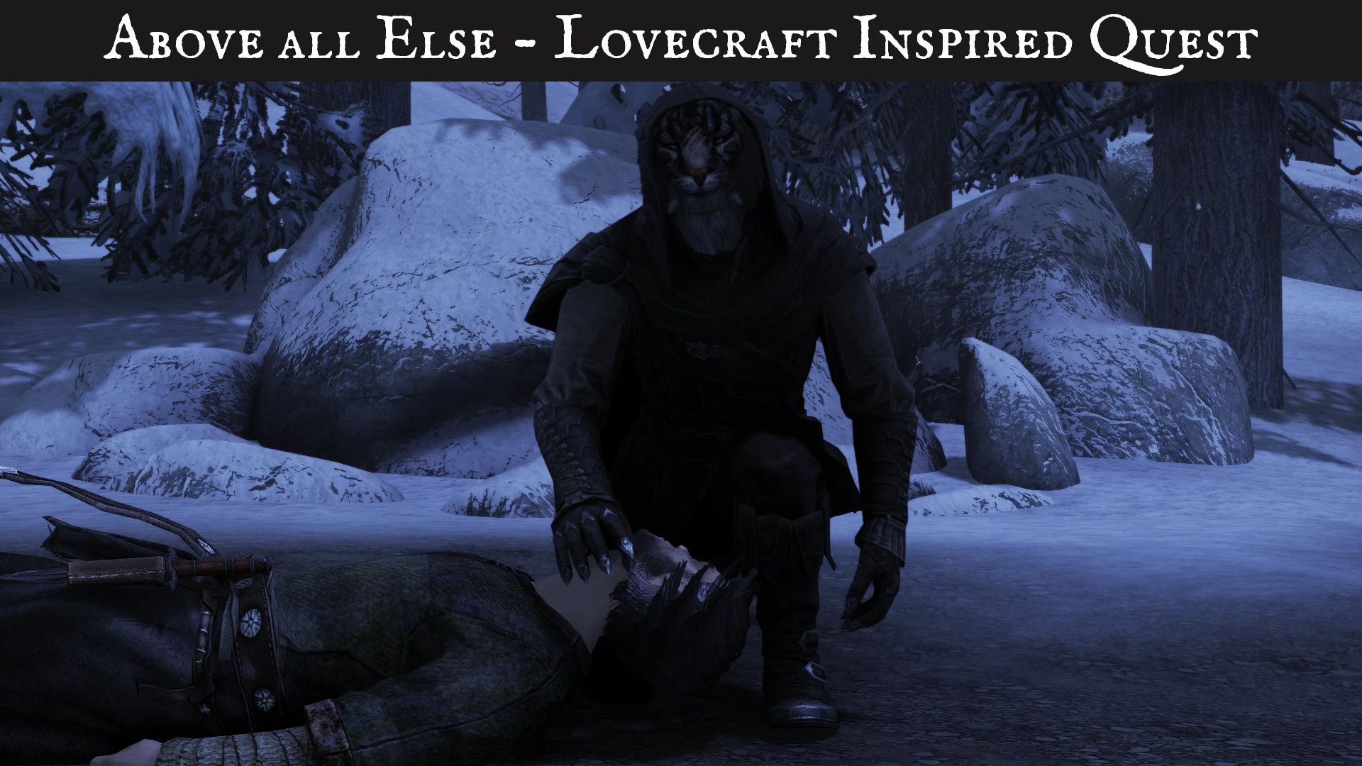Above all Else - Lovecraft Inspired Quest mod for The Elder Scrolls V: Skyrim Special Edition