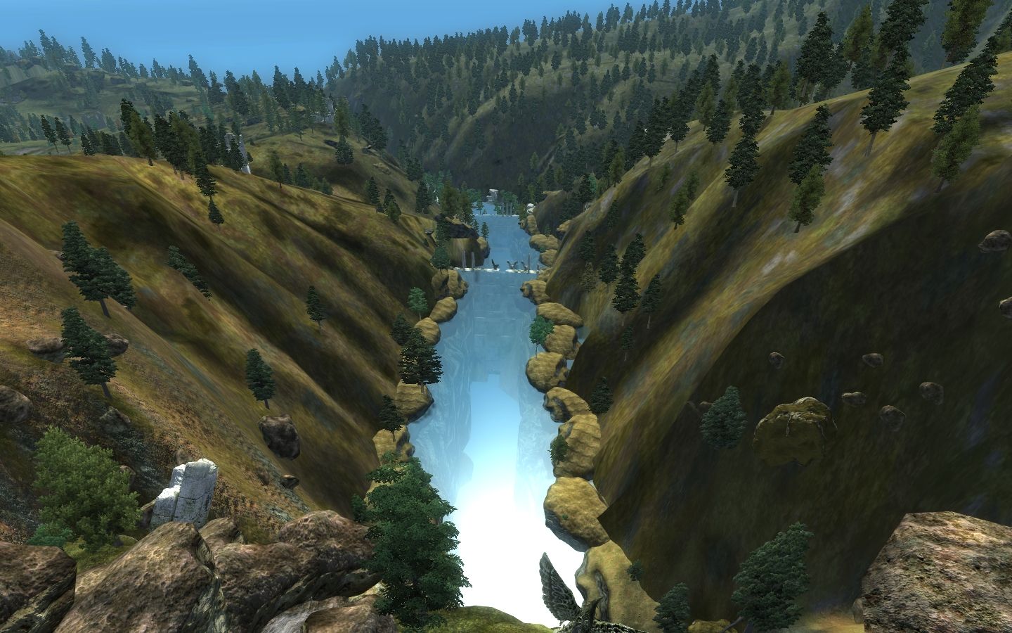 Cell Sized LOD Water Plane mod for The Elder Scrolls IV: Oblivion