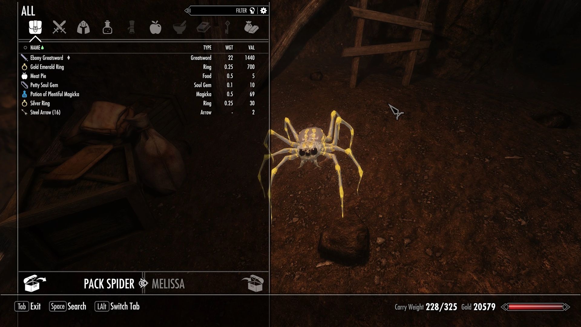 Arachnomancer SSE mod for The Elder Scrolls V: Skyrim Special Edition