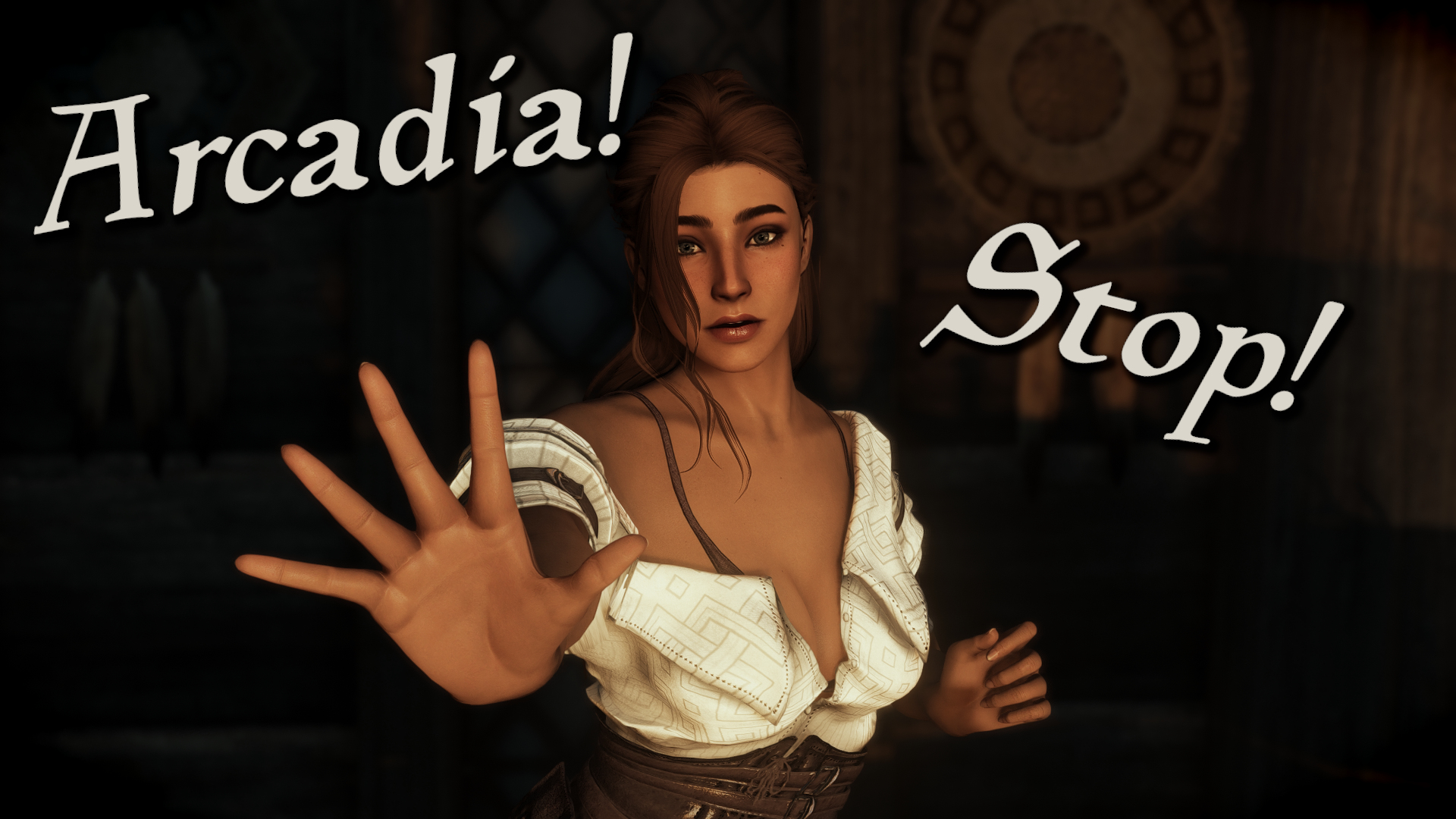 Arcadia - Stop (telling me I have ataxia and the rattles) mod for The Elder Scrolls V: Skyrim Special Edition