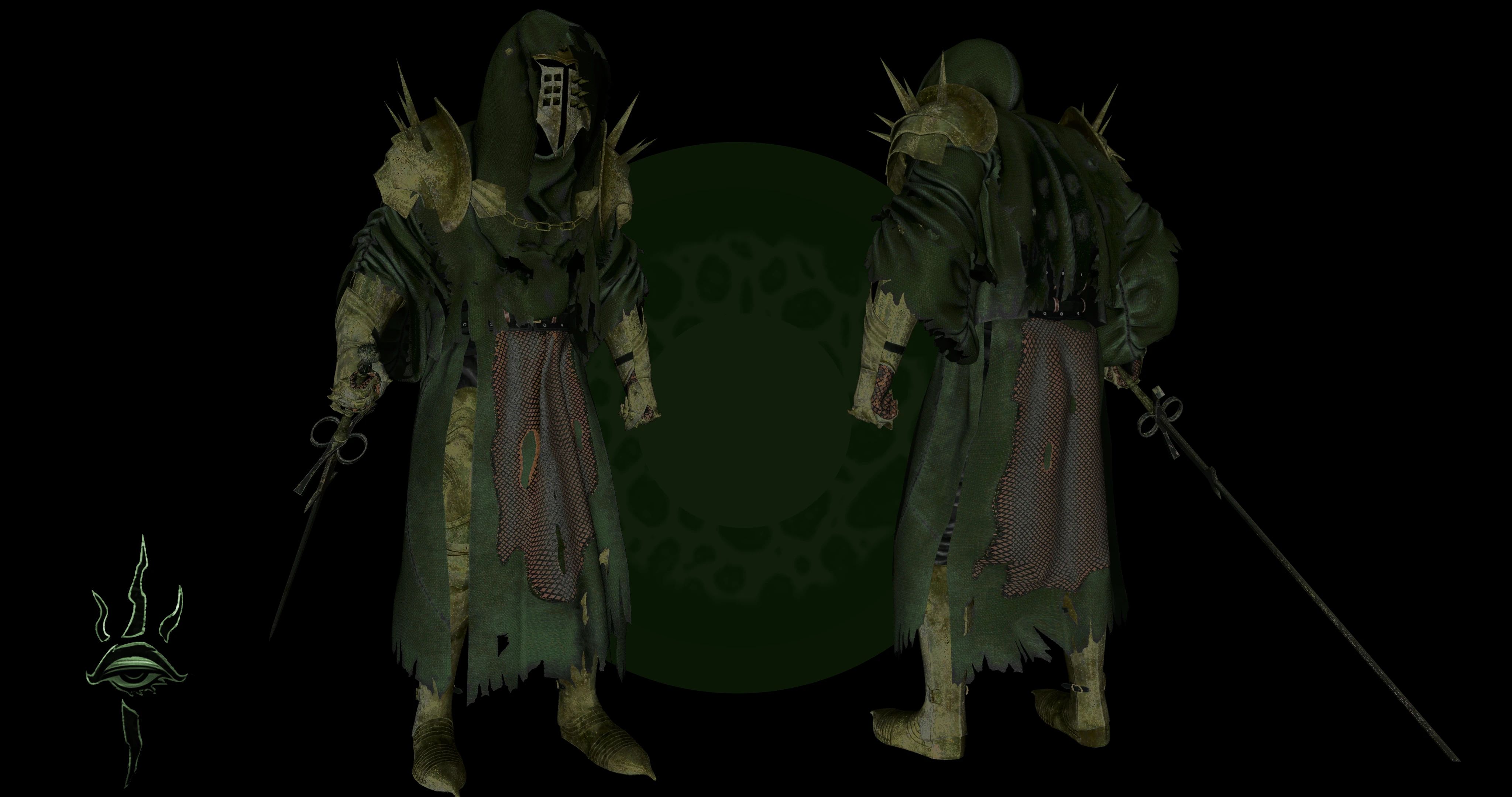 Armor Of Hermaeus Mora mod for The Elder Scrolls V: Skyrim Special Edition