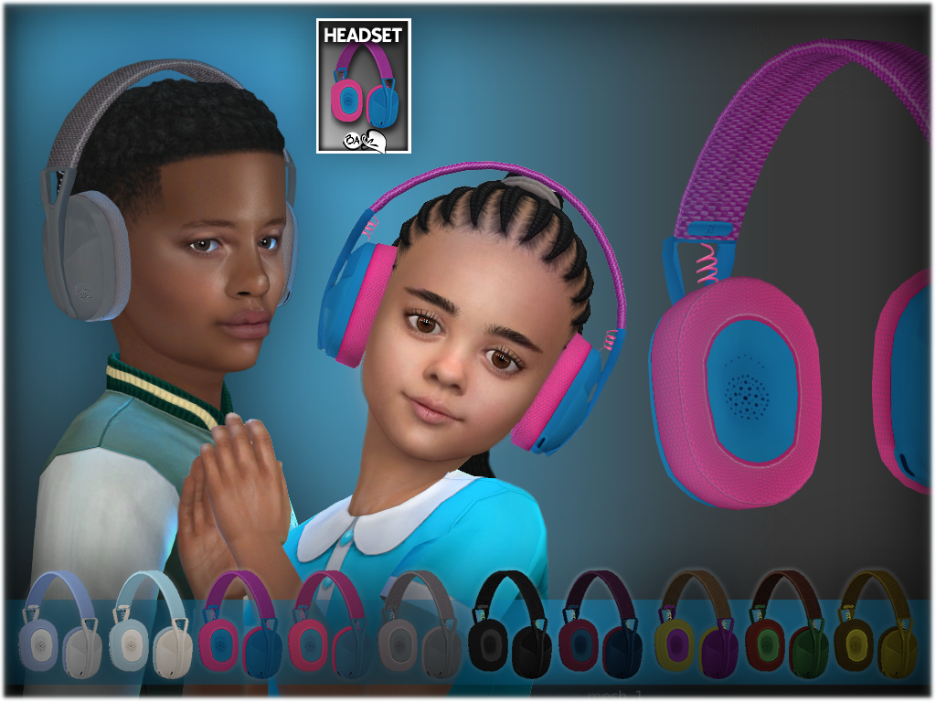 GG- Headphones mod for The Sims 4 