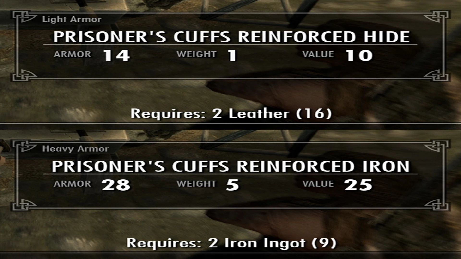 BadMagic Craftable Glove Alternatives mod for The Elder Scrolls V: Skyrim Special Edition