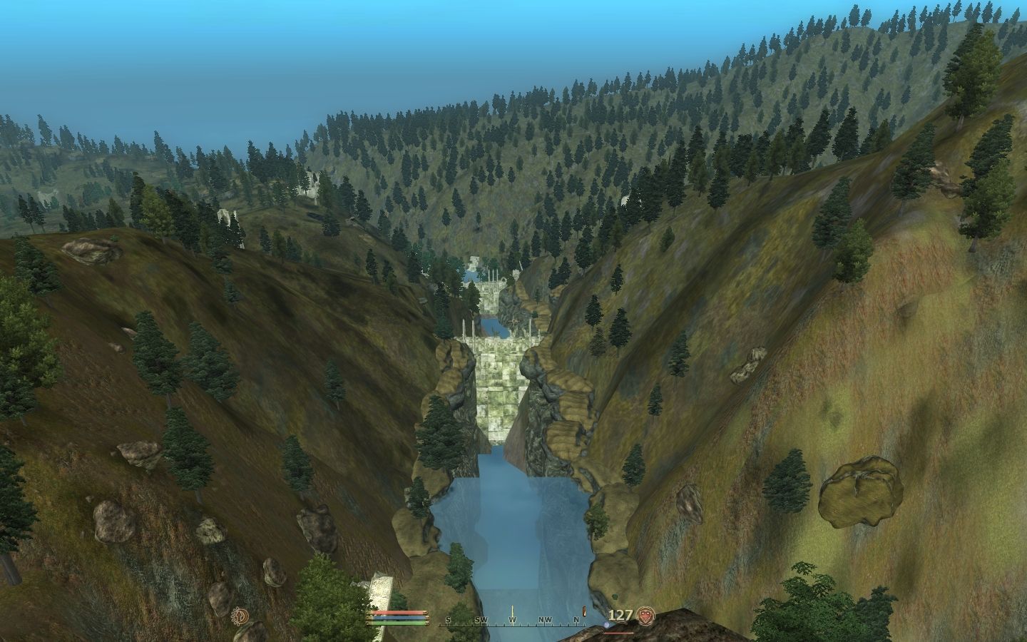 Cell Sized LOD Water Plane mod for The Elder Scrolls IV: Oblivion