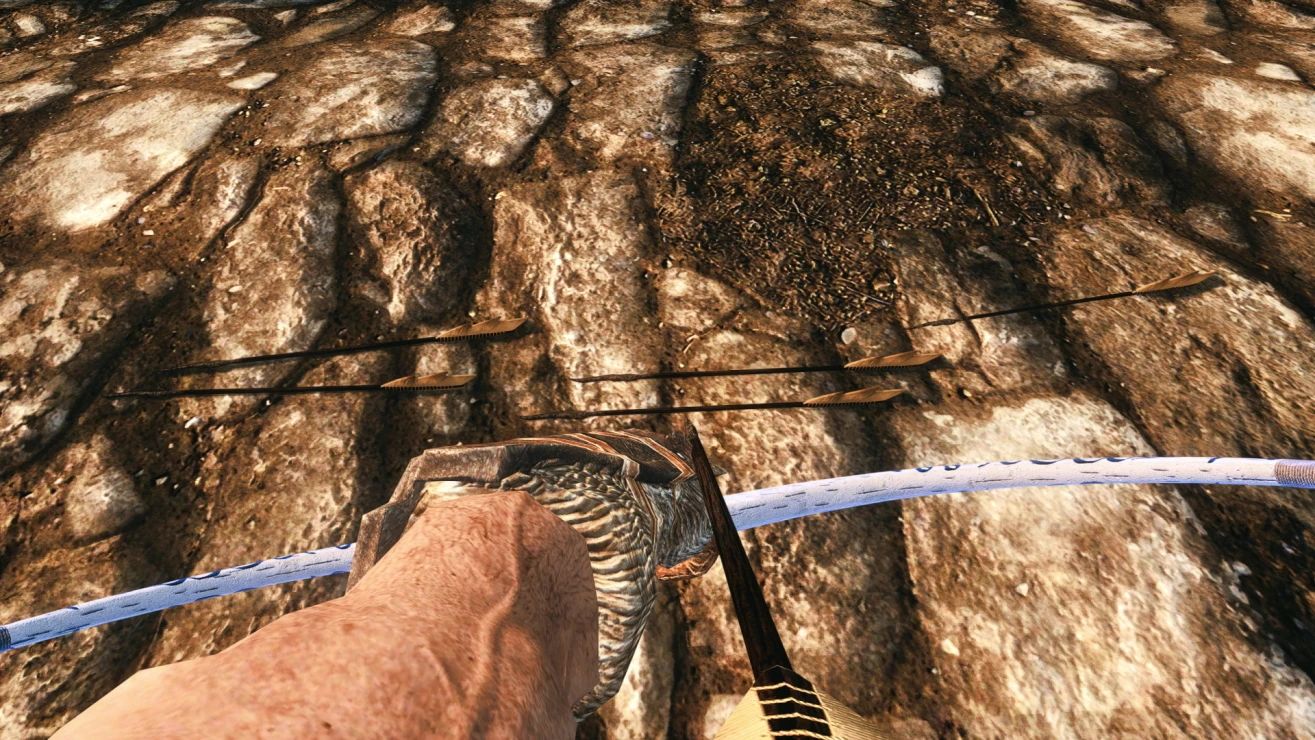 Bound Ansei Bow mod for The Elder Scrolls V: Skyrim Special Edition