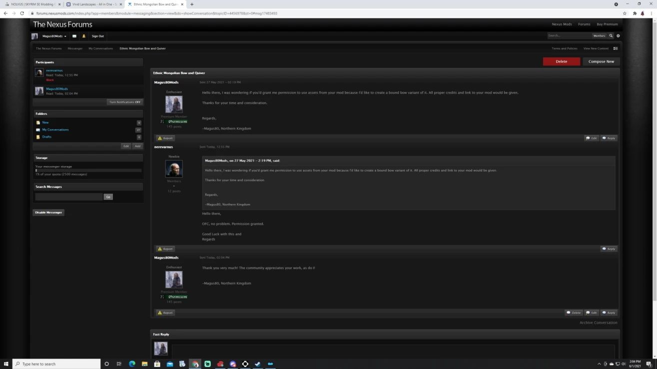 Bound Ansei Bow mod for The Elder Scrolls V: Skyrim Special Edition