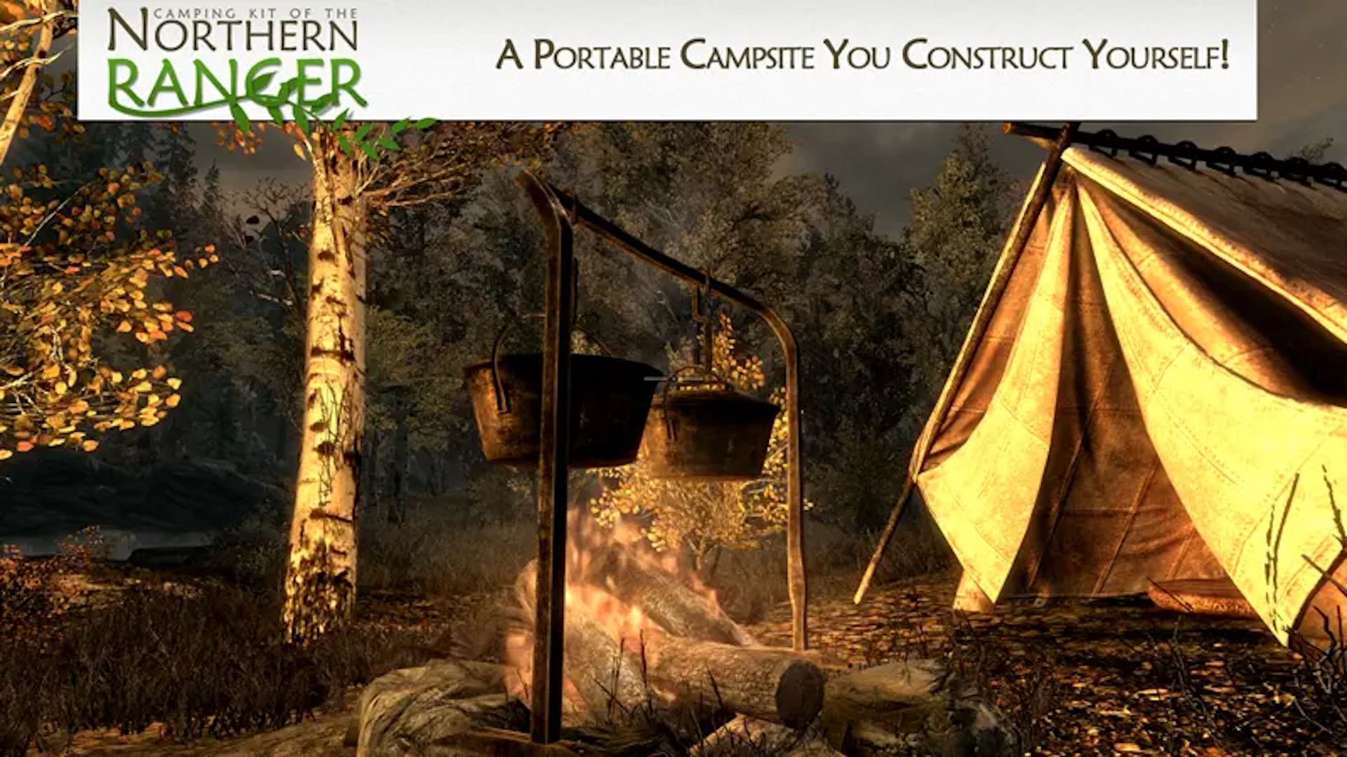 Camping Kit of the Northern Ranger - SSE mod for The Elder Scrolls V: Skyrim Special Edition