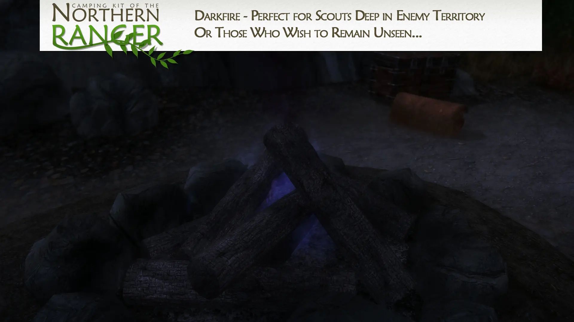 Camping Kit of the Northern Ranger - SSE mod for The Elder Scrolls V: Skyrim Special Edition