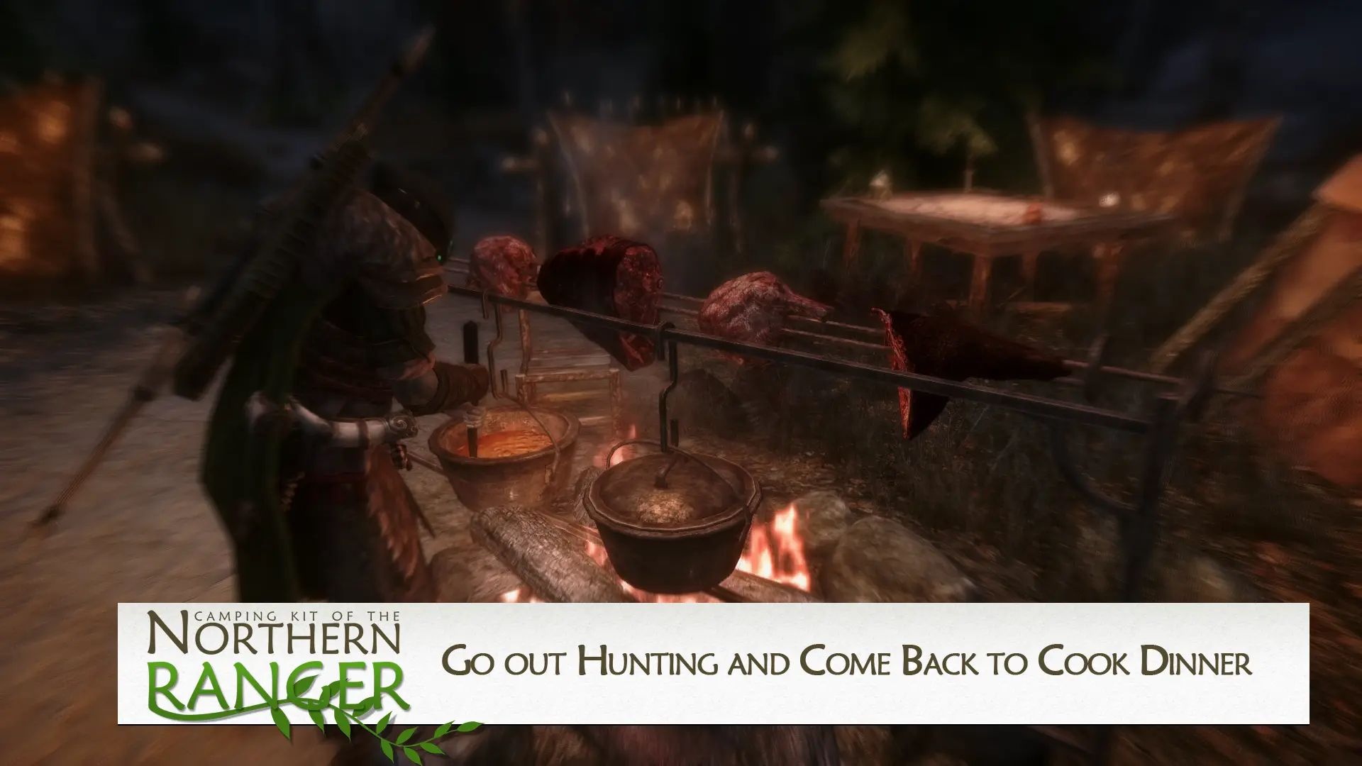 Camping Kit of the Northern Ranger - SSE mod for The Elder Scrolls V: Skyrim Special Edition