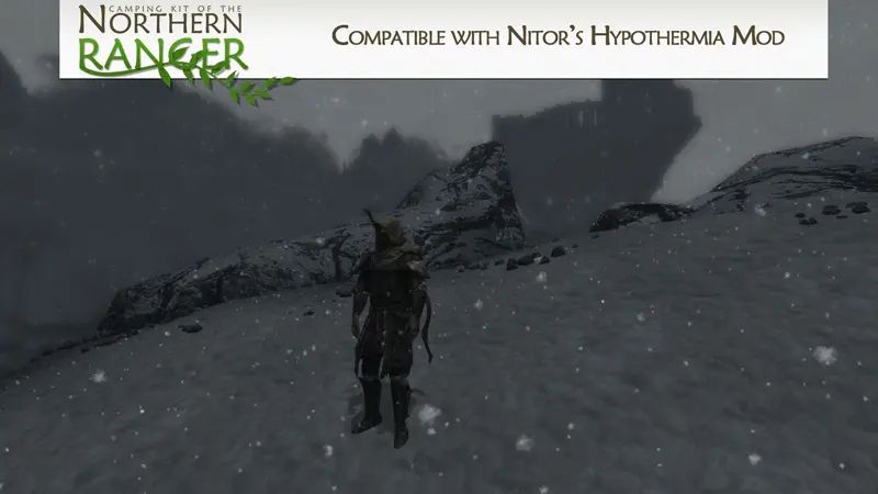 Camping Kit of the Northern Ranger - SSE mod for The Elder Scrolls V: Skyrim Special Edition