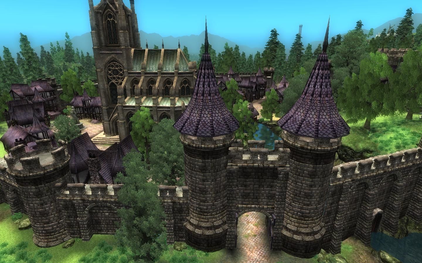Open Cities Classic mod for The Elder Scrolls IV: Oblivion