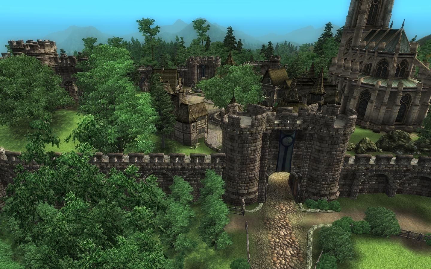 Open Cities Classic mod for The Elder Scrolls IV: Oblivion