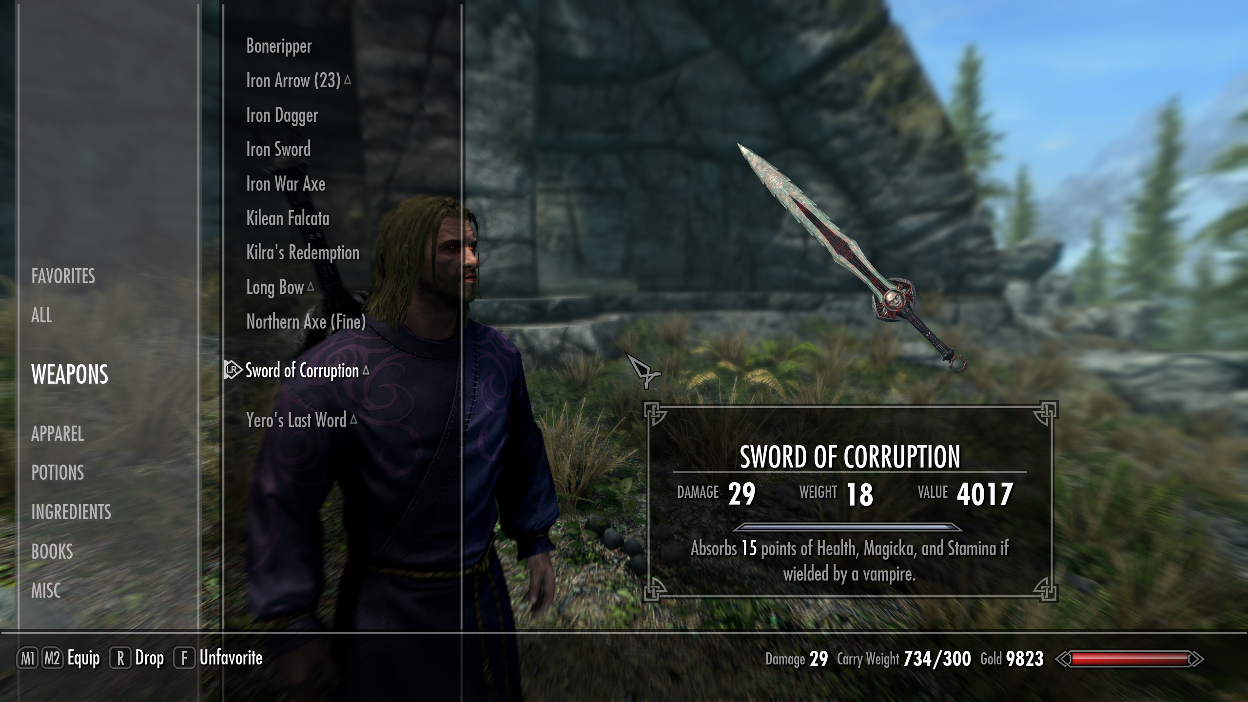 Enderal Weapon Pack SE mod for The Elder Scrolls V: Skyrim Special Edition