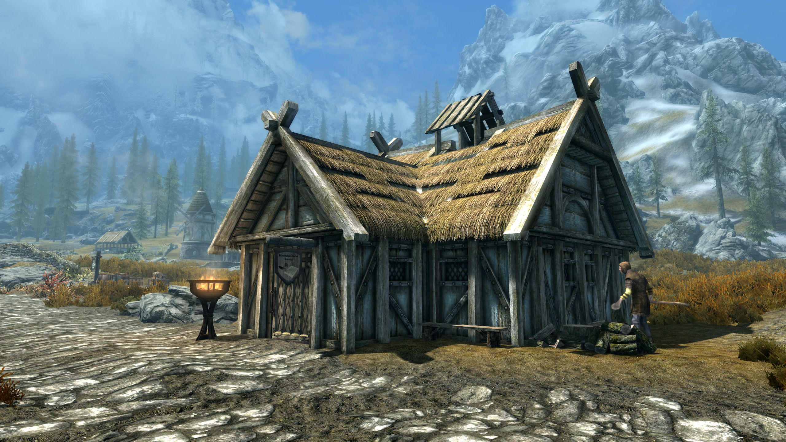 Provincial Courier Service mod for The Elder Scrolls V: Skyrim Special Edition