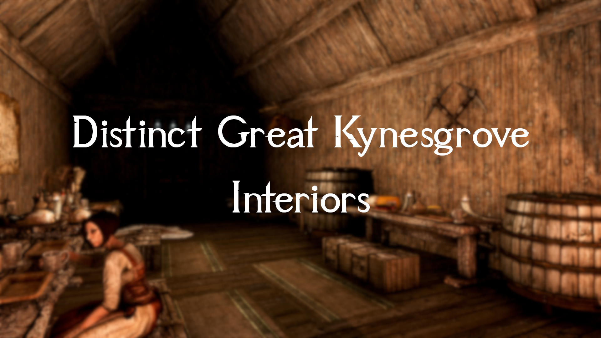 Distinct Great Kynesgrove Interiors mod for The Elder Scrolls V: Skyrim Special Edition