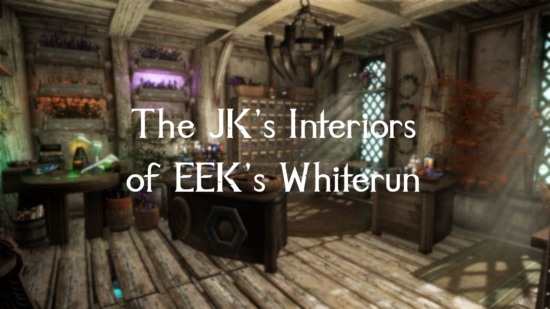 The JK's Interiors of EEK's Whiterun mod for The Elder Scrolls V: Skyrim Special Edition