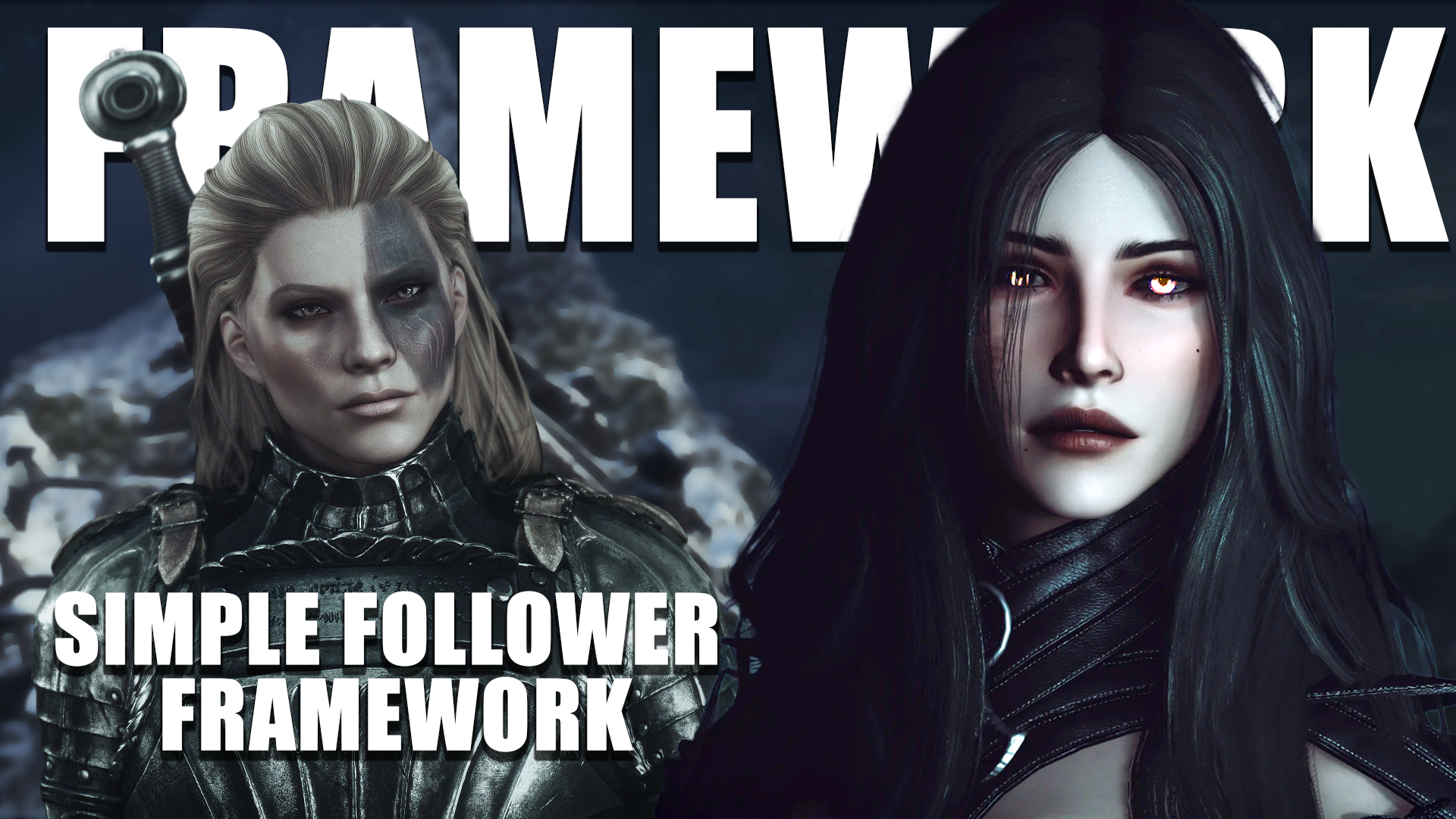 Simple Follower Framework mod for The Elder Scrolls V: Skyrim Special Edition