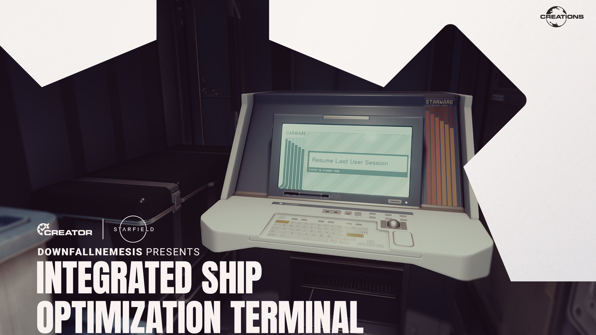 Integrated Ship Optimization Terminal mod for Starfield