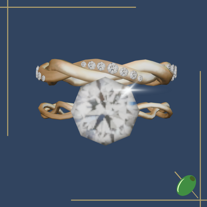 For Eternity Engagement Ring and Wedding Band mod for The Sims 4 