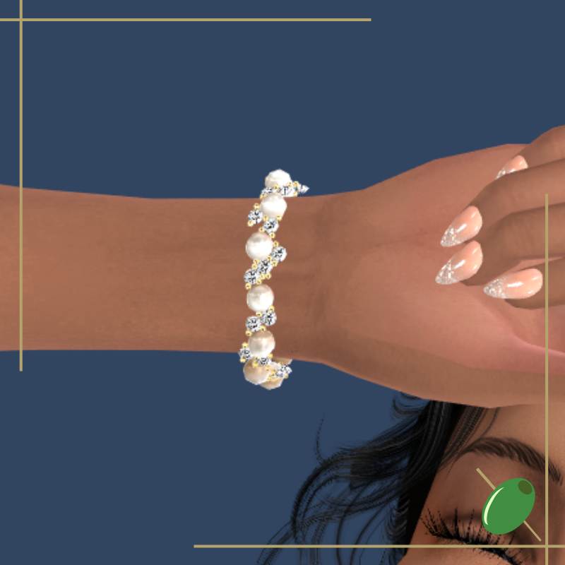 Meredith Bridal Bracelet mod for The Sims 4 