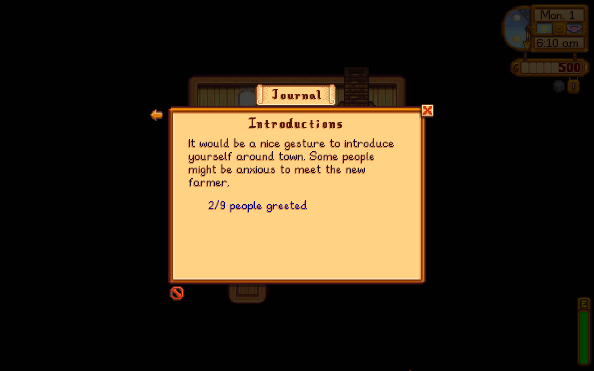 Custom NPC Exclusions mod for Stardew Valley