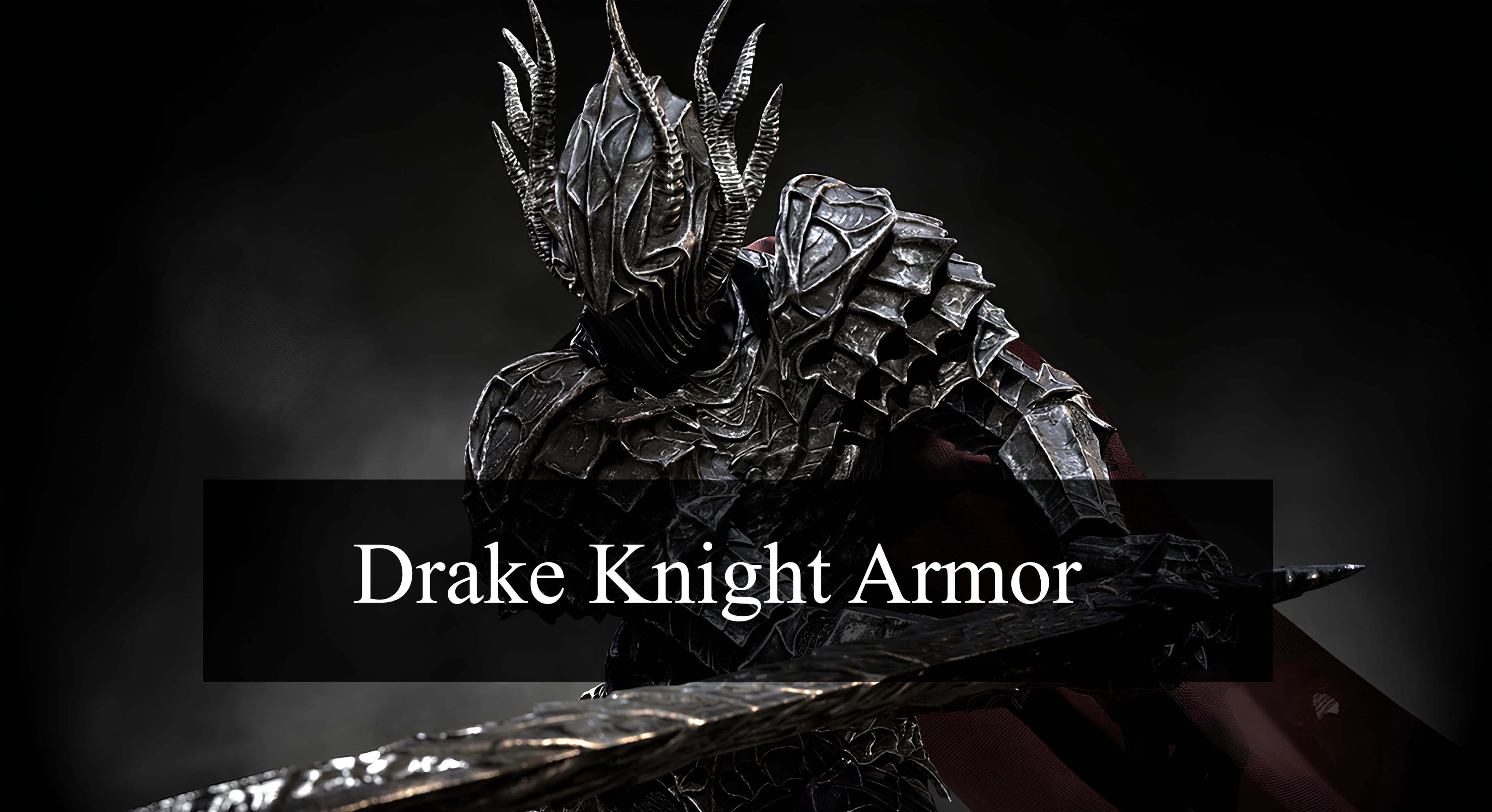 Drake Knight Armor mod for The Elder Scrolls V: Skyrim Special Edition