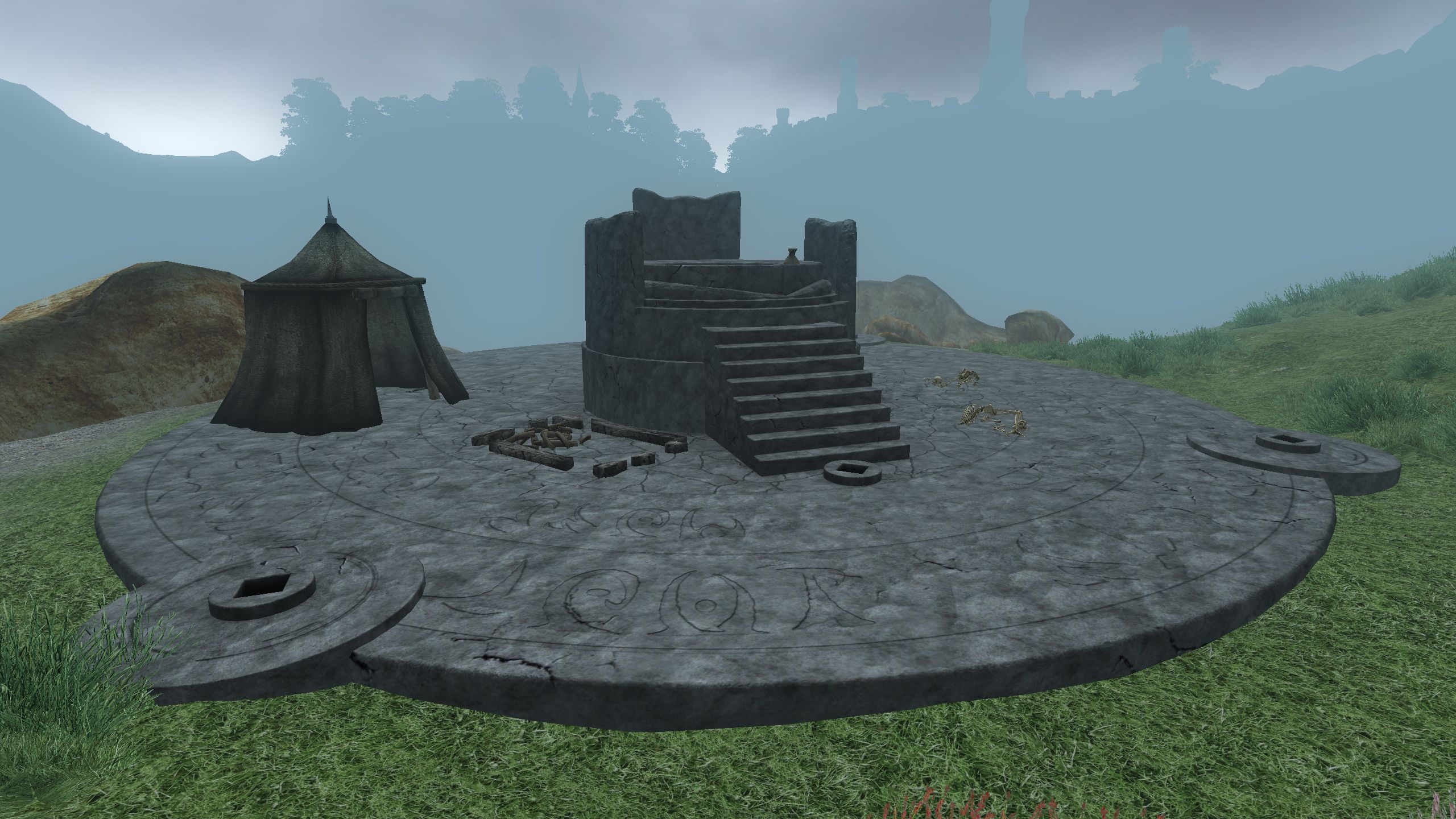 Dolmen Ruins - ESO Dark Anchors mod for The Elder Scrolls IV: Oblivion