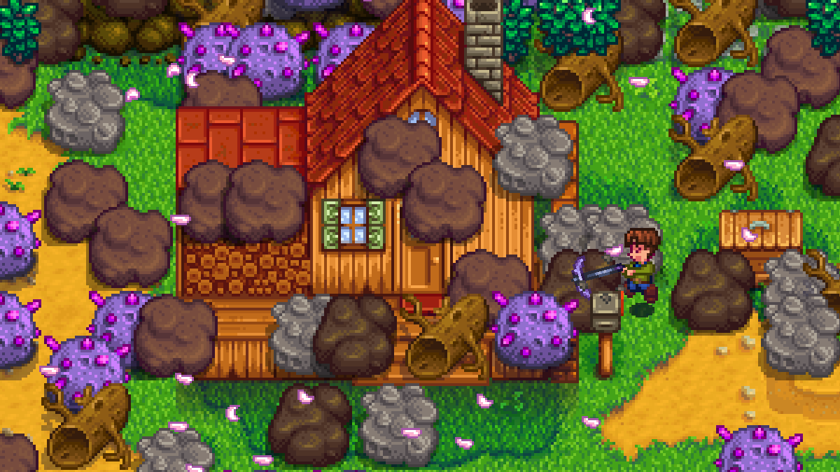 Farm Type Manager (FTM) mod for Stardew Valley
