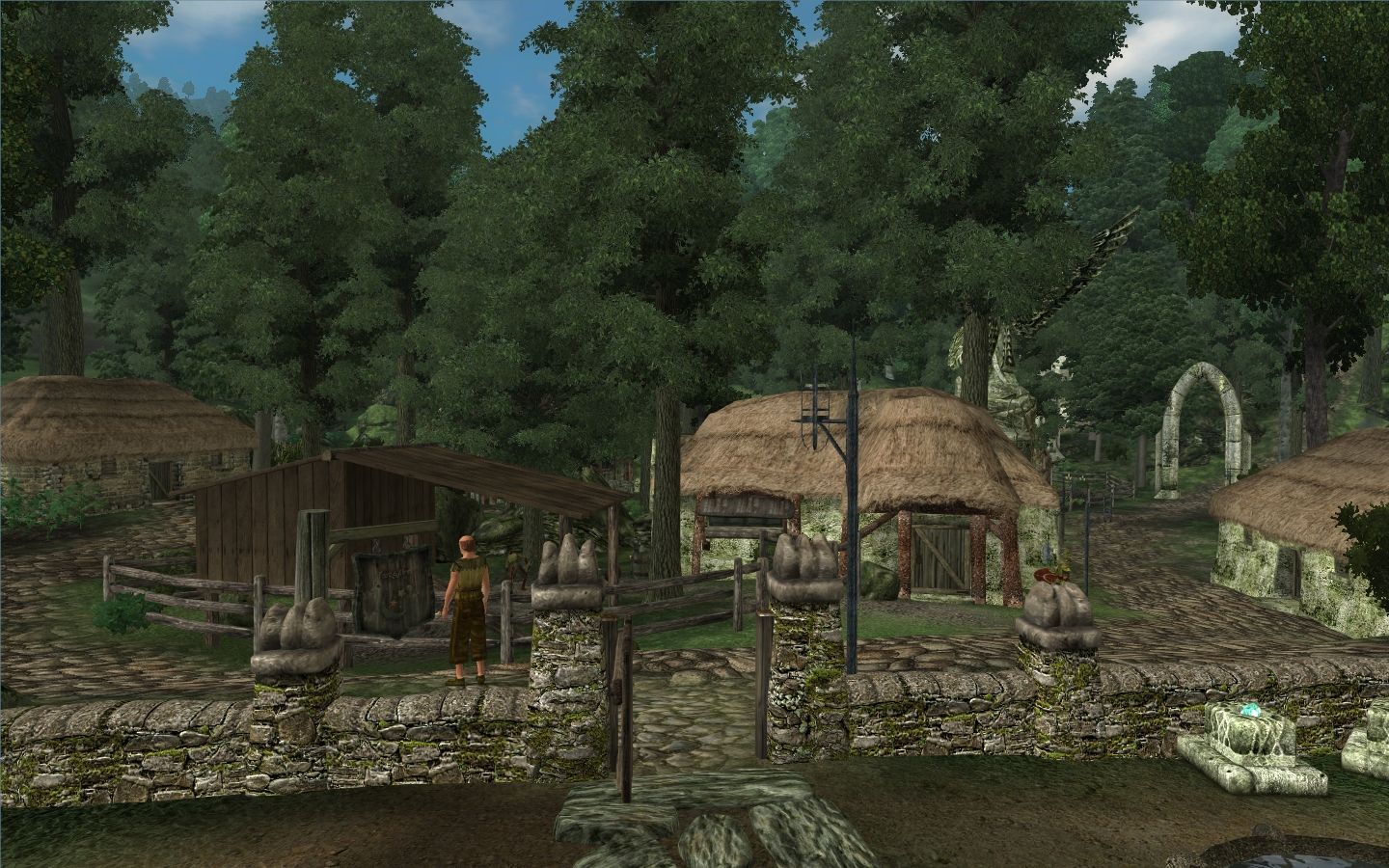Faregyl Village mod for The Elder Scrolls IV: Oblivion