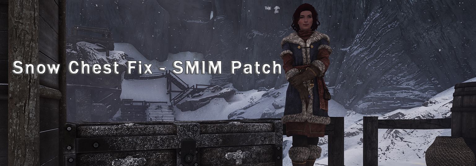 Snow Chest Fixed - SMIM Patch mod for The Elder Scrolls V: Skyrim Special Edition
