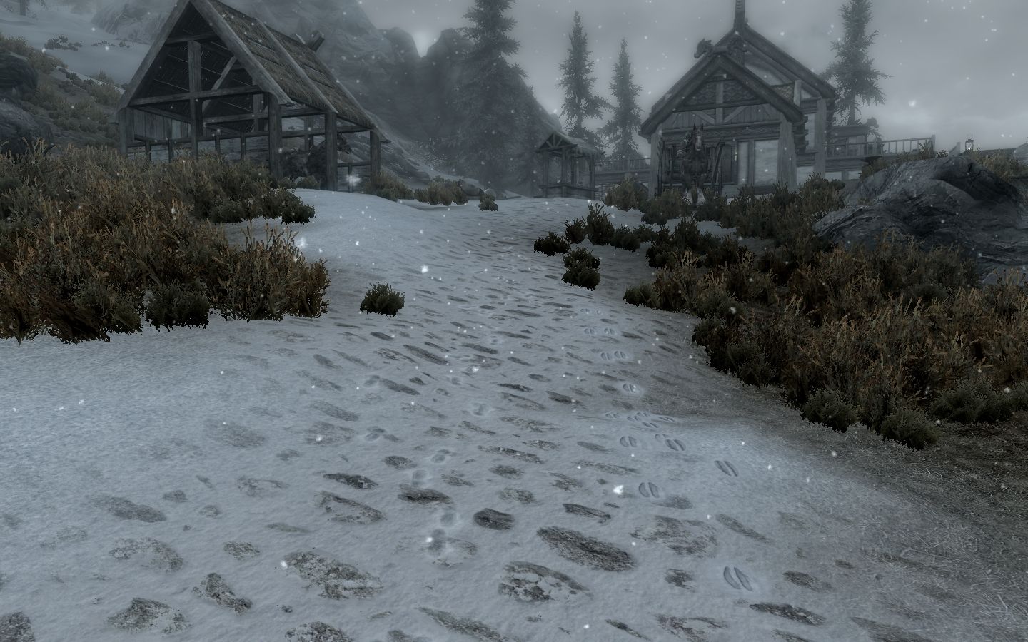 Manor Roads mod for The Elder Scrolls V: Skyrim Special Edition