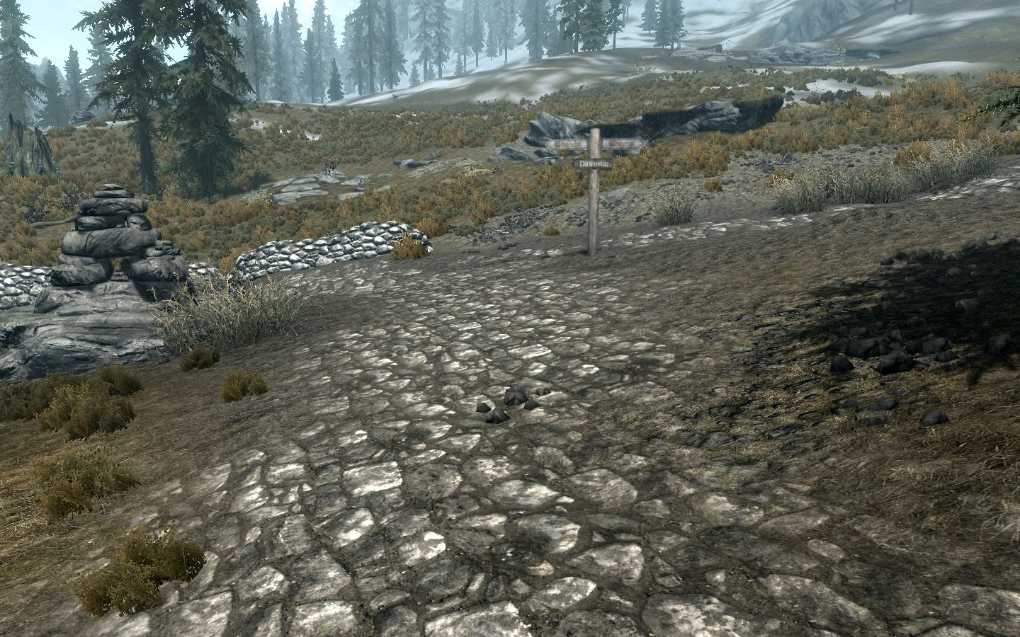 Manor Roads mod for The Elder Scrolls V: Skyrim Special Edition