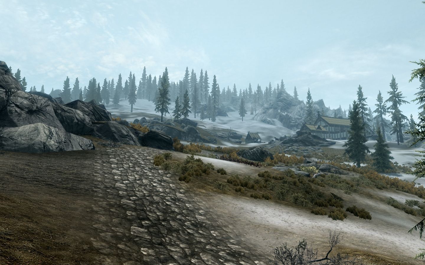 Manor Roads mod for The Elder Scrolls V: Skyrim Special Edition