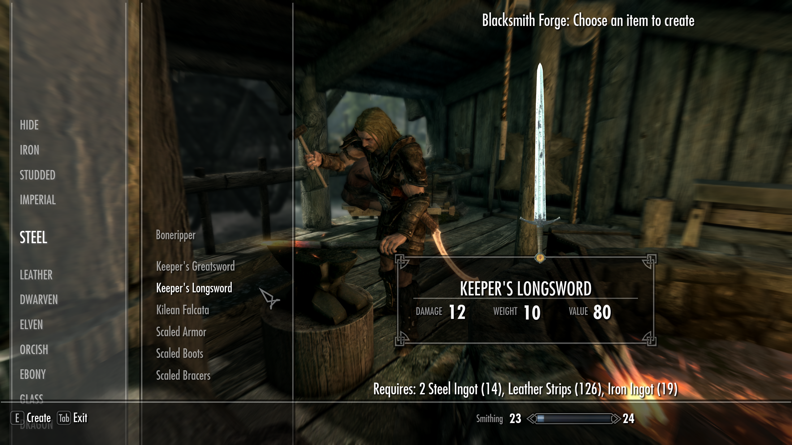 Enderal Weapon Pack SE mod for The Elder Scrolls V: Skyrim Special Edition