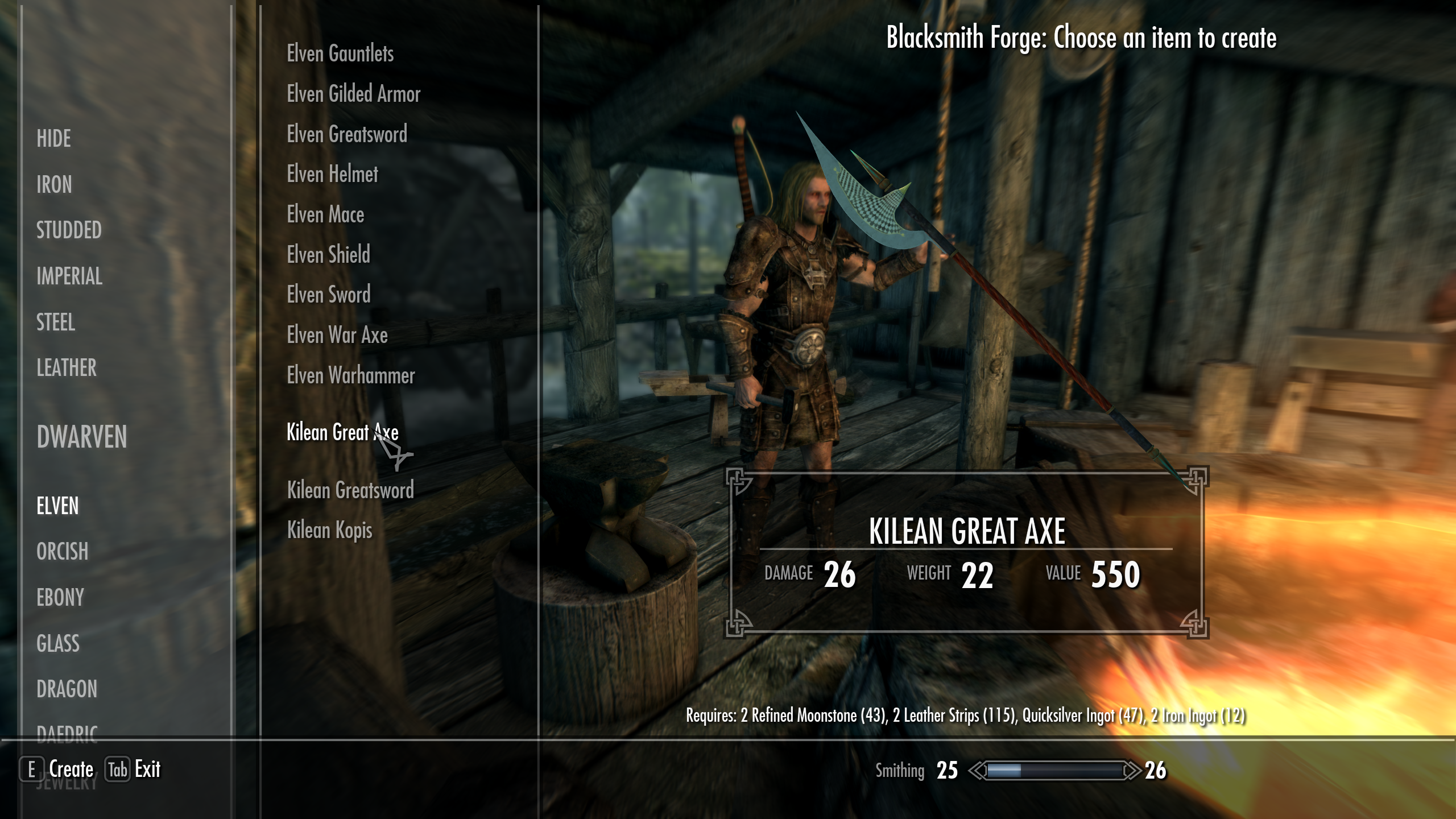 Enderal Weapon Pack SE mod for The Elder Scrolls V: Skyrim Special Edition